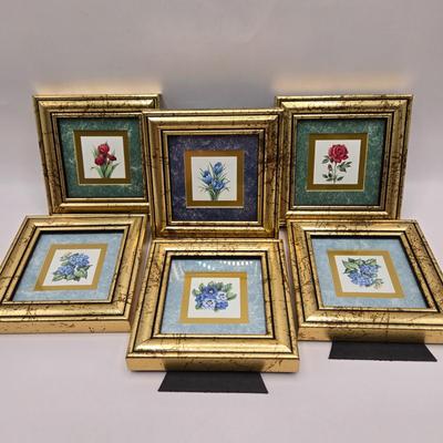 LOT 204F: Multiple Heart Felt Collection Frames with Months, Flowers, & Angels and Numerous Cherub Ornaments