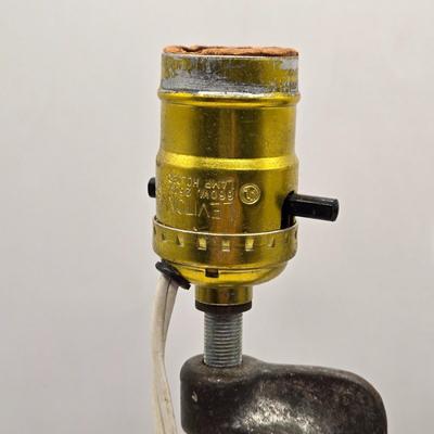 LOT 210K: Unique Vintage Meat Grinder Lamp