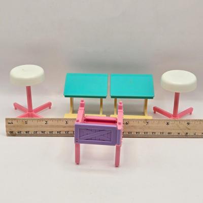 LOT 213D: I'm a Barbie Girl. Barbie Accessories, Carry Case, Multiple Barbie Dolls, and Vintage 30th Anniversary Francie Doll NIB