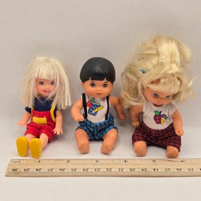 LOT 213D: I'm a Barbie Girl. Barbie Accessories, Carry Case, Multiple Barbie Dolls, and Vintage 30th Anniversary Francie Doll NIB
