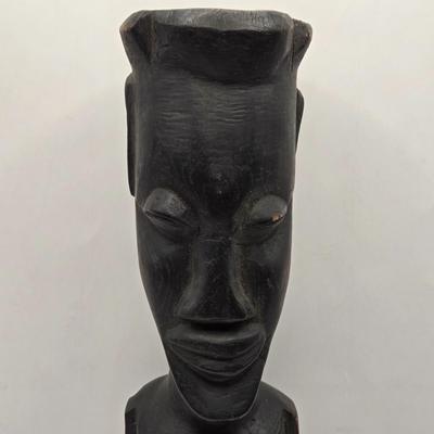 LOT 217F: Vintage African Wood Carvings of Men and Women