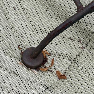 LOT 242O: Vintage Wrought Iron Patio Furniture