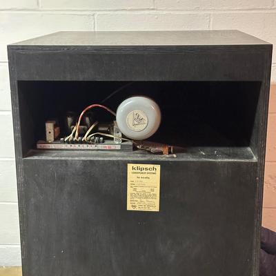 LOT 246B: Vintage Klipsch La Scala LS-BB Floor Standing Speaker