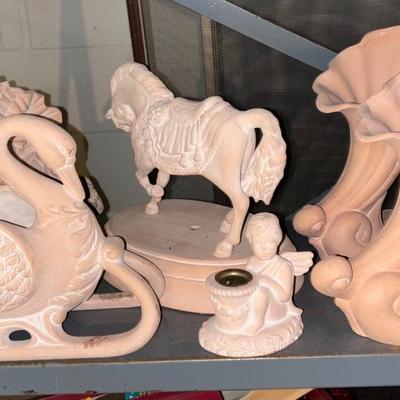 LOT 995B: Terracotta Decor Items