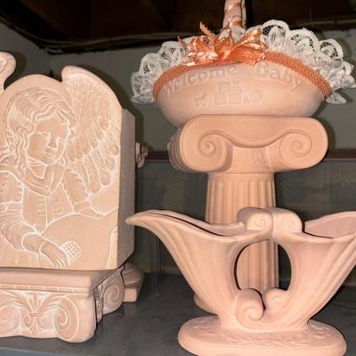 LOT 994B: Terracotta Decor Items