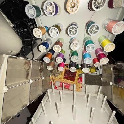 LOT 998DR: Sewing machines and accessories
