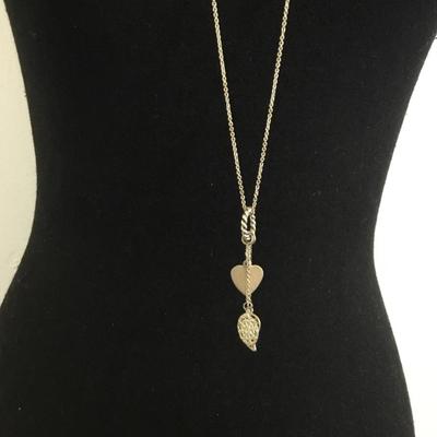 Super cute, silver toned fashion necklace
