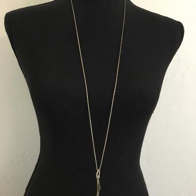 Super cute, silver toned fashion necklace