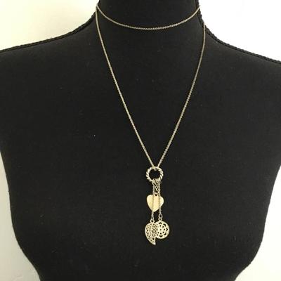 Super cute, silver toned fashion necklace