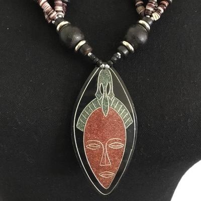 Unique vintage statement necklace