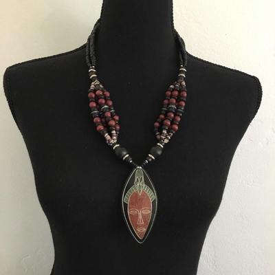 Unique vintage statement necklace