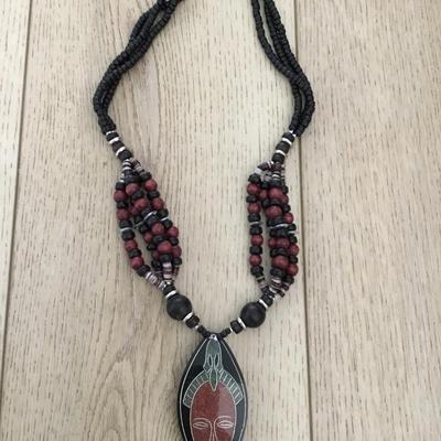 Unique vintage statement necklace