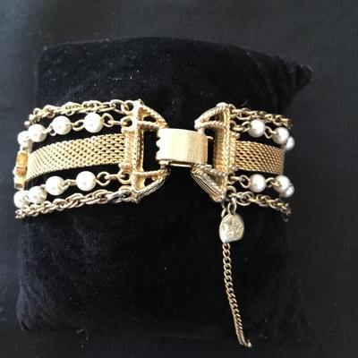 Vintage Judy Lee Multi strand bracelet