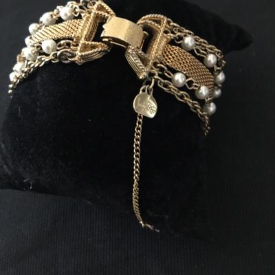 Vintage Judy Lee Multi strand bracelet