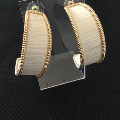 Cute half hoop earrings