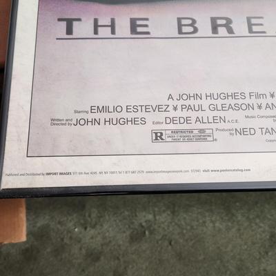 The Breakfast Club Movie Poster Framed