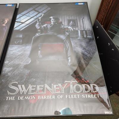 Sweeney Todd The Demon Barber of Fleet Street Movie Poster Framed