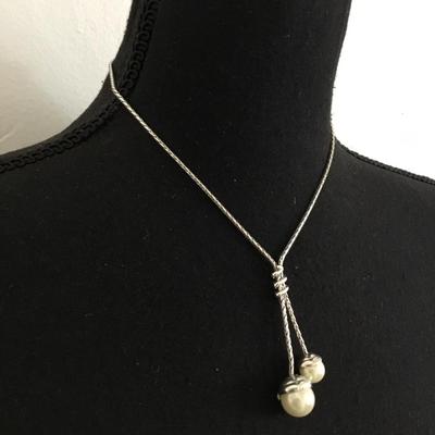 Vintage, silver toned, Brighton necklace
