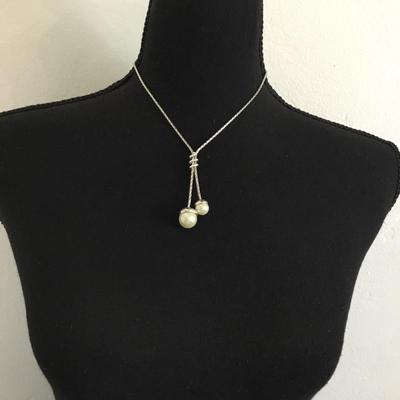 Vintage, silver toned, Brighton necklace