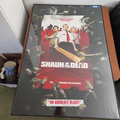 Shaun of the Dead Movie Poster Framed