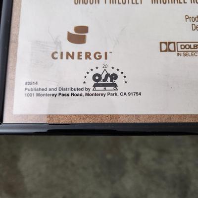 Tombstone Val Kilmer Movie Poster Framed