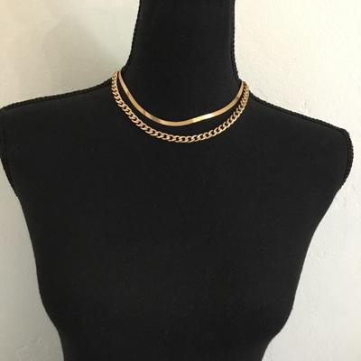 Fashion Gold, toned chain necklaces