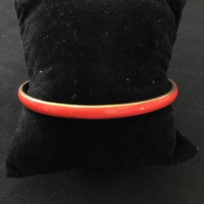 Vintage enameled brass Bengal bracelet