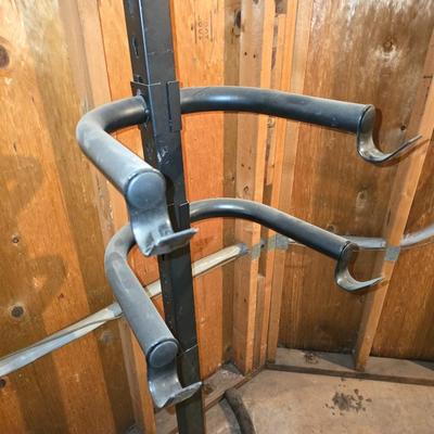 Steel bicycle storage rack - Gravity stand - Bicycle garage storage