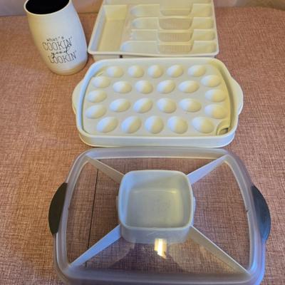 Pampered Chef Cool & Serve Lot