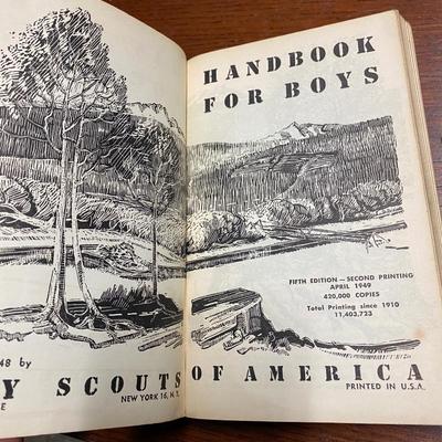 1948 Boyscout handbook
