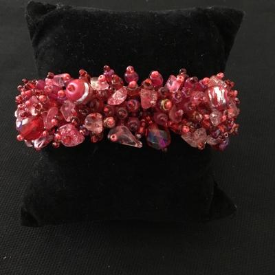 Cute beautifully handcrafted beaded bracelet