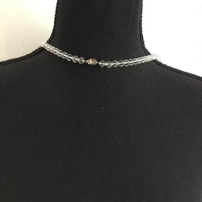 Gorgeous vintage, Aurora Borealis crystal necklace