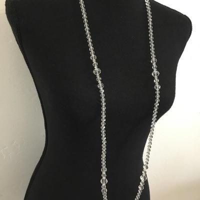 Gorgeous vintage, Aurora Borealis crystal necklace