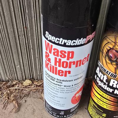 Full to partially full yard and garden chemicals