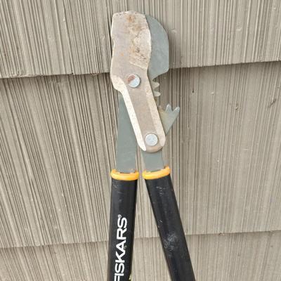 Fiskars PowerGear Steel Lopper Anvil with a new pair of Anvil 23" Hedge shears