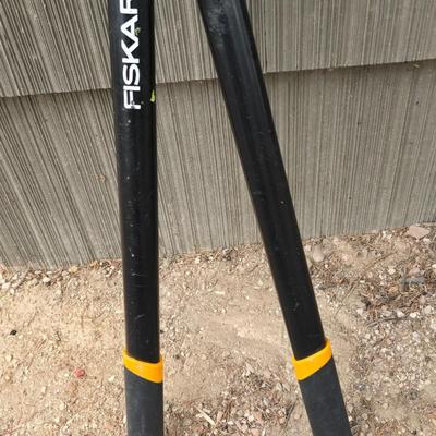 Fiskars PowerGear Steel Lopper Anvil with a new pair of Anvil 23" Hedge shears