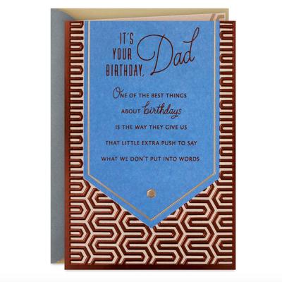 6-Pack Hallmark Birthday Card for Dad's Birthday - "So Loved and Appreciated Birthday"