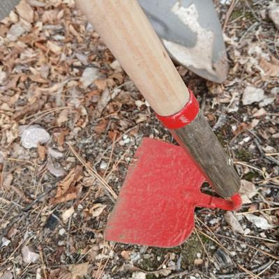 Yard & Garden tools - Ace Hardware Garden Hoe and a nice Truper Shovel