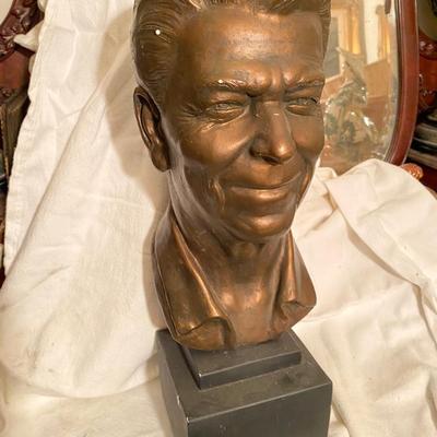 Reagan Bronze Patina Bust by Sergey Eylandbekov