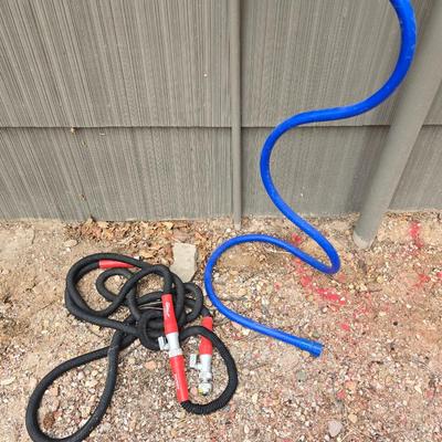 Orbit Cobra Mist Stand - Cool Down Lawn Sprinkler with like new pocket hose