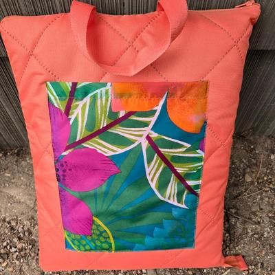 Folding storage bag / Picnic Blanket with stadium seat pad