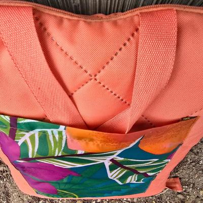 Folding storage bag / Picnic Blanket with stadium seat pad