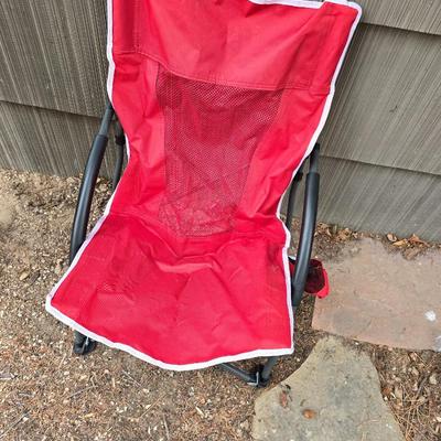 Two folding camping / Sports chairs - with storage bags