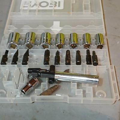 Ryobi Compact 18 volt hammer drill with battery, charger, storage bag and accessories