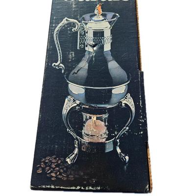 NIB: Leonard Silver-Plated 10-Cup Coffee Carafe