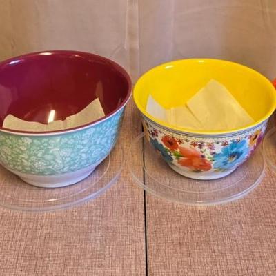 Pioneer Woman Set/5 Nesting Bowls