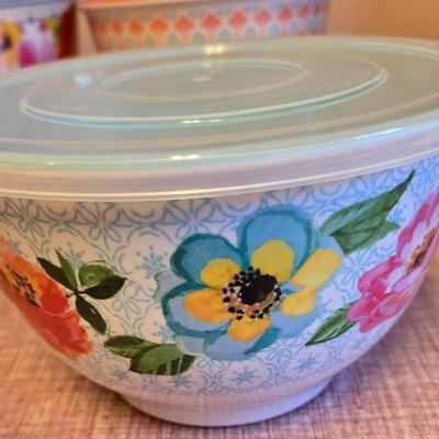 Pioneer Woman Set/5 Nesting Bowls