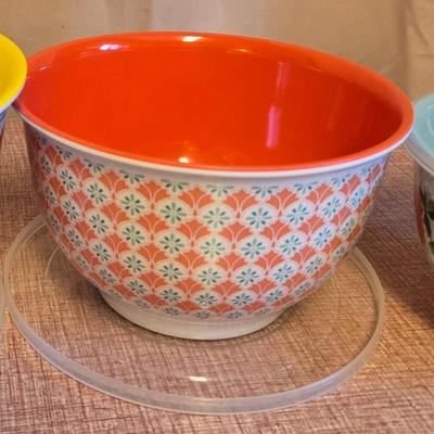 Pioneer Woman Set/5 Nesting Bowls