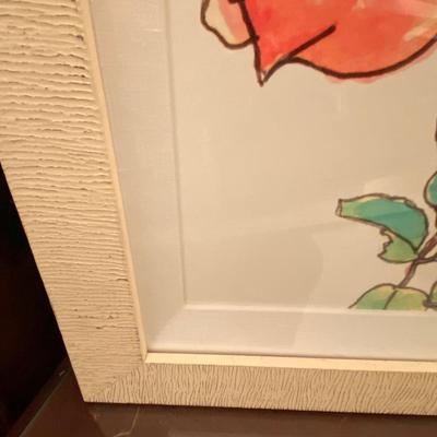 Flower study print