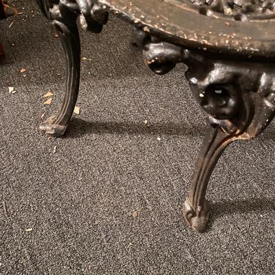Small Cast iron chair, small for child or petite person
